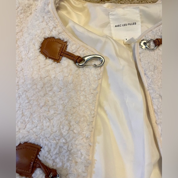 Avec Les filles Sherpa toggle jacket - Picture 4 of 8